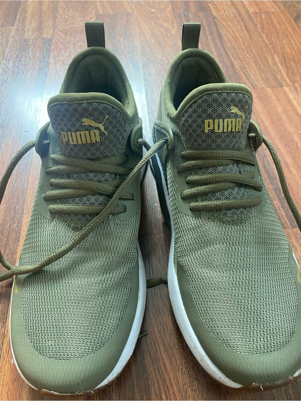 PUMA Women’s Olive Green Athletic Sneakers